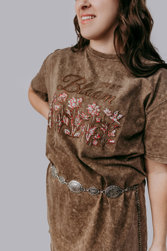 MK415 Bloom T-Shirt Dress