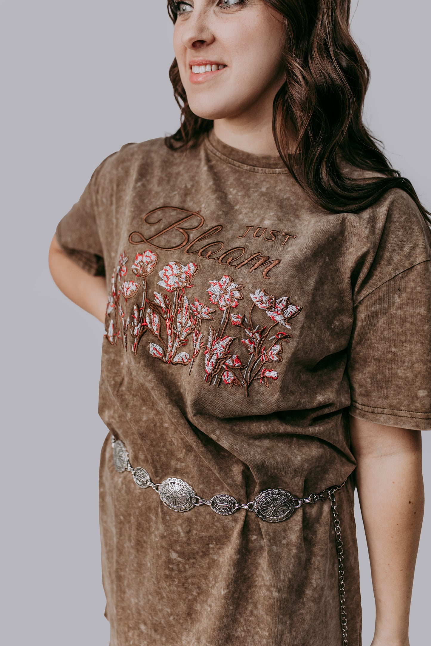 MK415 Bloom T-Shirt Dress