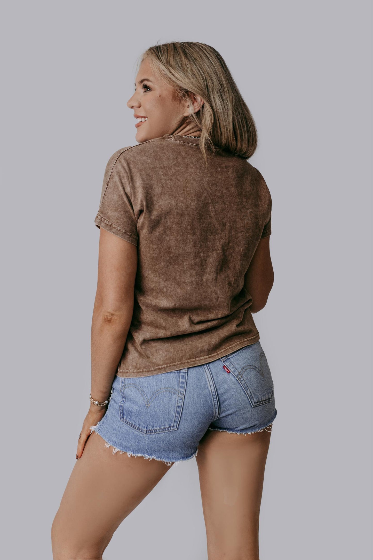 MK667 Boot Stitch Rope Embroidered Shirt