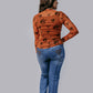 MK726 Southern Soul Velvet Mesh Top