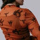 MK726 Southern Soul Velvet Mesh Top