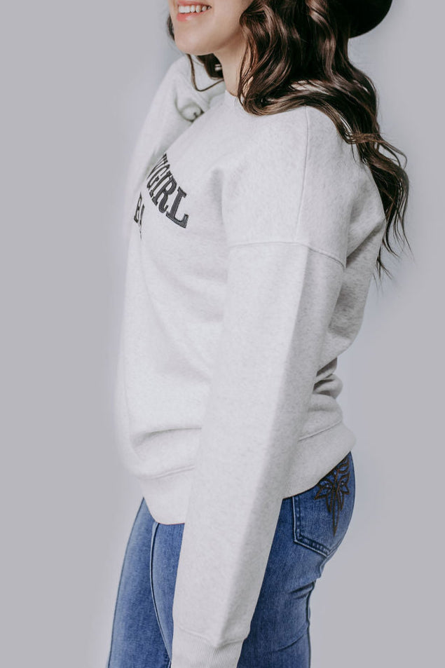 MK711 Cowgirl Era Fleece Sweatshirt