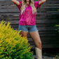 MK440 Metallic Blouse