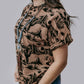 MK728 Wild West 3D Velvet Blouse
