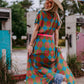 MK363 Aztec Kimono