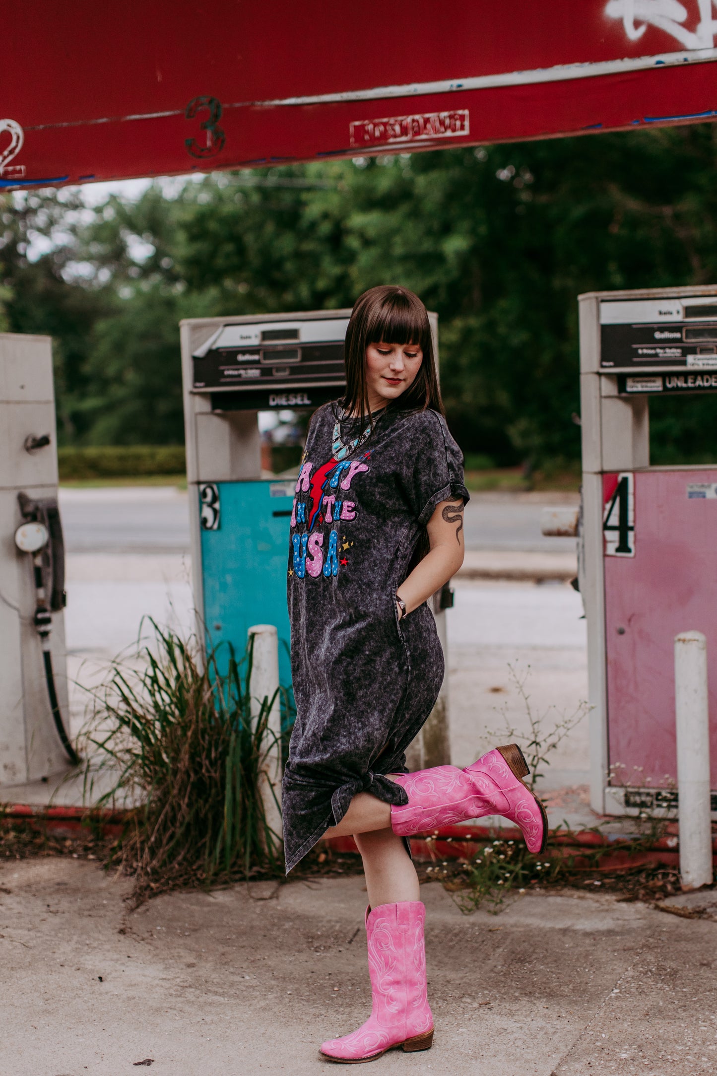 MK384 Party in the USA Dress