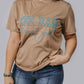 MK269 YEE HAW! Longhorn Embroidered Tee