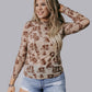 MK718 Desert Dreams Velvet Mesh Top