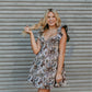 MK693 Buckaroo Velvet Ribbon Dress