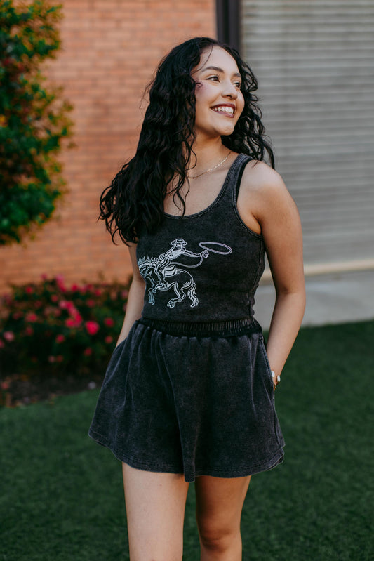 MK428 Bronc Bustin Weekend 2 Piece Crop Set