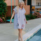 MK592 Sequins Beach Life Dress