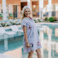 MK592 Sequins Beach Life Dress
