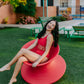 MK91 Red Criss Coss Bathing Suit