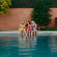 MK93 Sunflower Criss Cross Bathing Suit