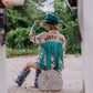MK358 Sequins Rodeo Fringe Shirt