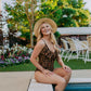 MK95 Leopard 1 Piece Bathing Suit