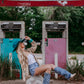 MK358 Sequins Rodeo Fringe Shirt
