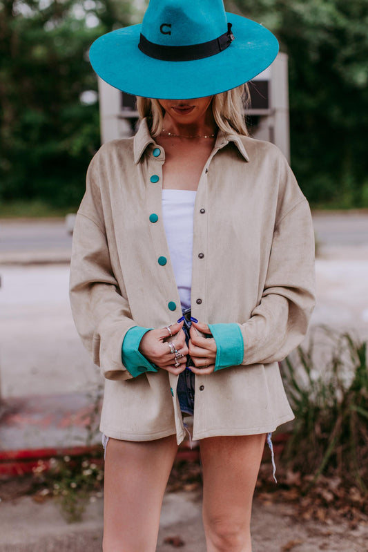 MK358 Sequins Rodeo Fringe Shirt