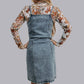 MK609 Denim Button Down Dress
