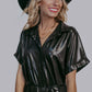 MK635 Howdy Shirt Romper Dress