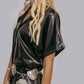 MK635 Howdy Shirt Romper Dress