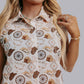 MK616 Western Cowgirl Button Down Shirt
