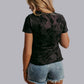 MK614A Burn Out SL Mesh Top