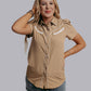 MK612 SL Button Down Shirt - Tan