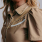 MK612 SL Button Down Shirt - Tan