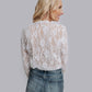 MK570 Roses Lace Top