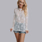 MK570 Roses Lace Top