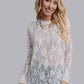 MK570 Roses Lace Top
