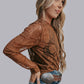 MK570 Roses Lace Top