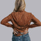 MK570 Roses Lace Top