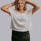 MK640 Aztec Crochet Blouse
