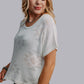 MK640 Aztec Crochet Blouse