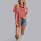 MK611 SL Button Down Shirt - Red