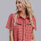 MK611 SL Button Down Shirt - Red