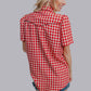 MK611 SL Button Down Shirt - Red