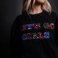 MK558 Lets Go Girls Fleece Sweatshirt