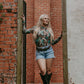 MK466 Mix Print LS Mesh Top