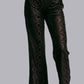 MK595 Burn Out Aztec Mesh Pants