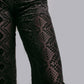 MK595 Burn Out Aztec Mesh Pants