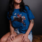 MK556 Patriotic Bronco Sequin SL Tee