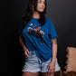 MK556 Patriotic Bronco Sequin SL Tee