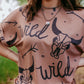 MK445 Oversize Wild Tee