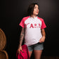 MK390 Y'ALL SL Tee Pink