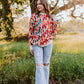 MK446 Fall for a Cowboy Reversible Sweatshirt