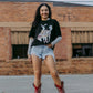 MK494 Enjoy the ride Gold Foil SL Tee