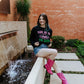 MK306 Take Me to the Rodeo 3D Embroidered Long Sleeve Tee